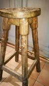 Détail pied du tabouret